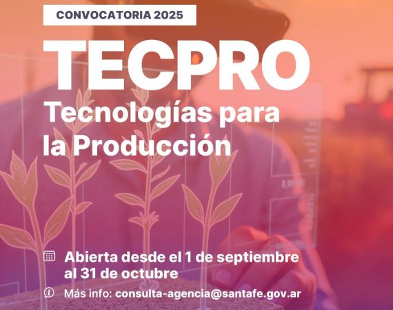 Convocatoria abierta | Tecnologías para la Producción 2025